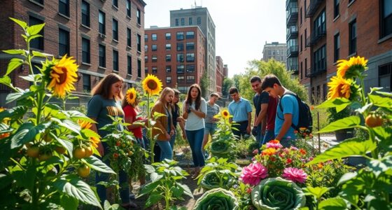teens transform vacant lot