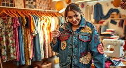 thrift and upcycle fashion