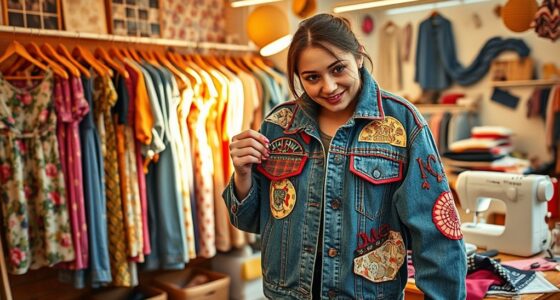 thrift and upcycle fashion