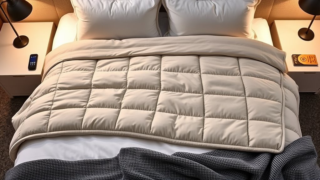 top king size electric blankets
