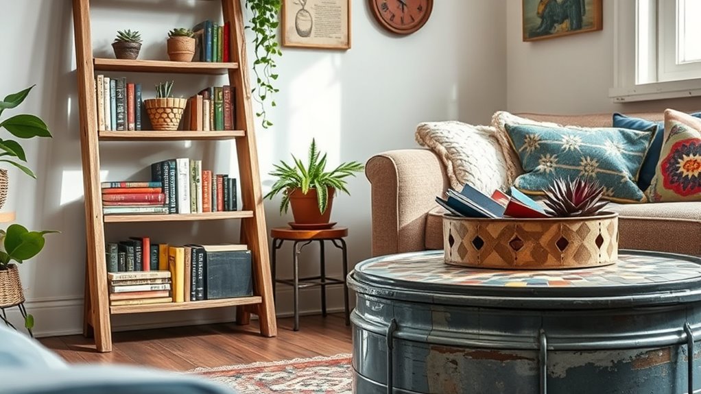 transforming discarded materials creatively