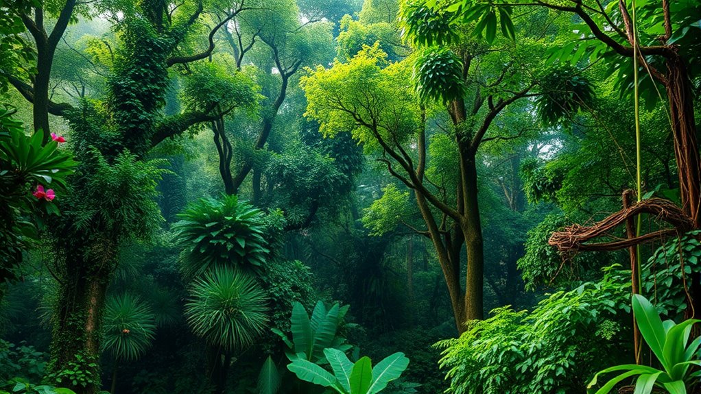 tropical forests support biodiversity