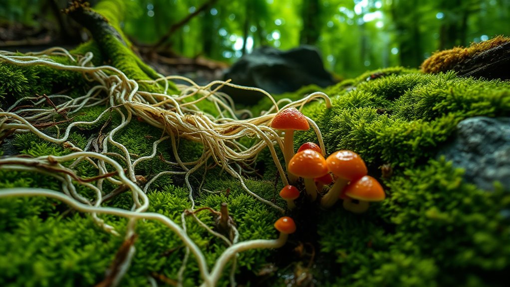 underground plant fungi mutualism