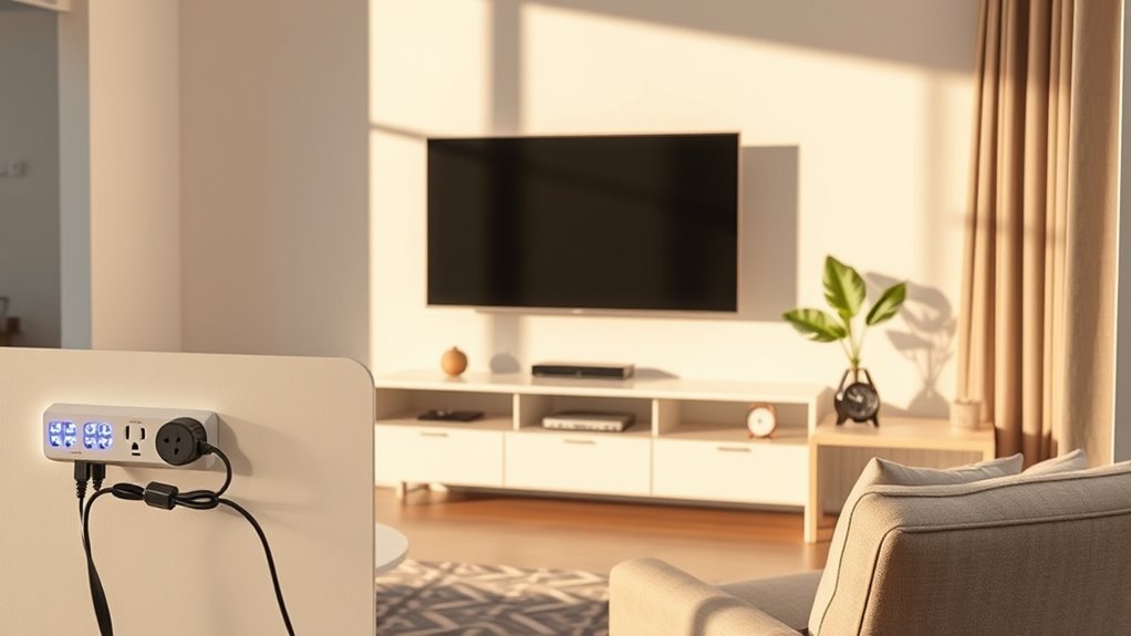 unplug devices to save