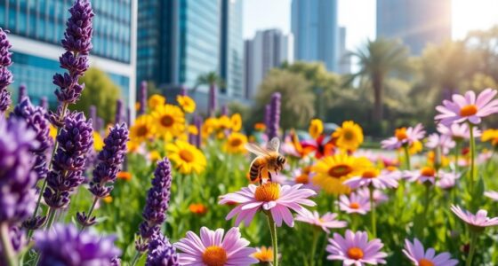 urban areas support pollinators