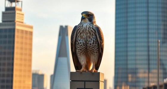 urban peregrine falcon dominance