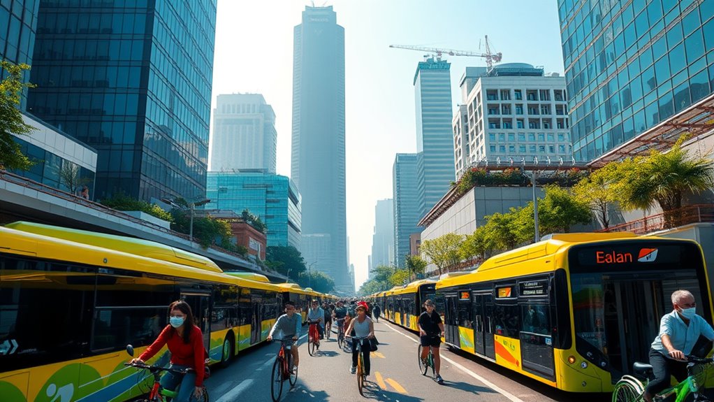 urban transit emissions reduction