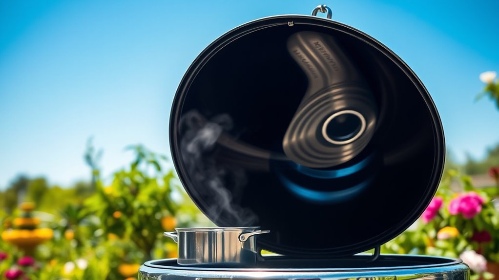 use solar energy cooking