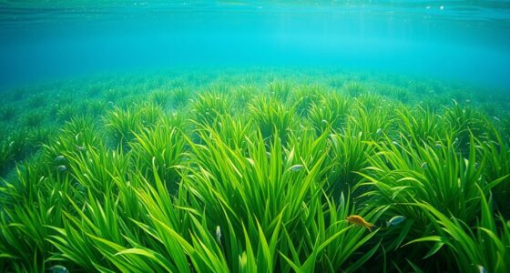 vibrant coastal seagrass ecosystems