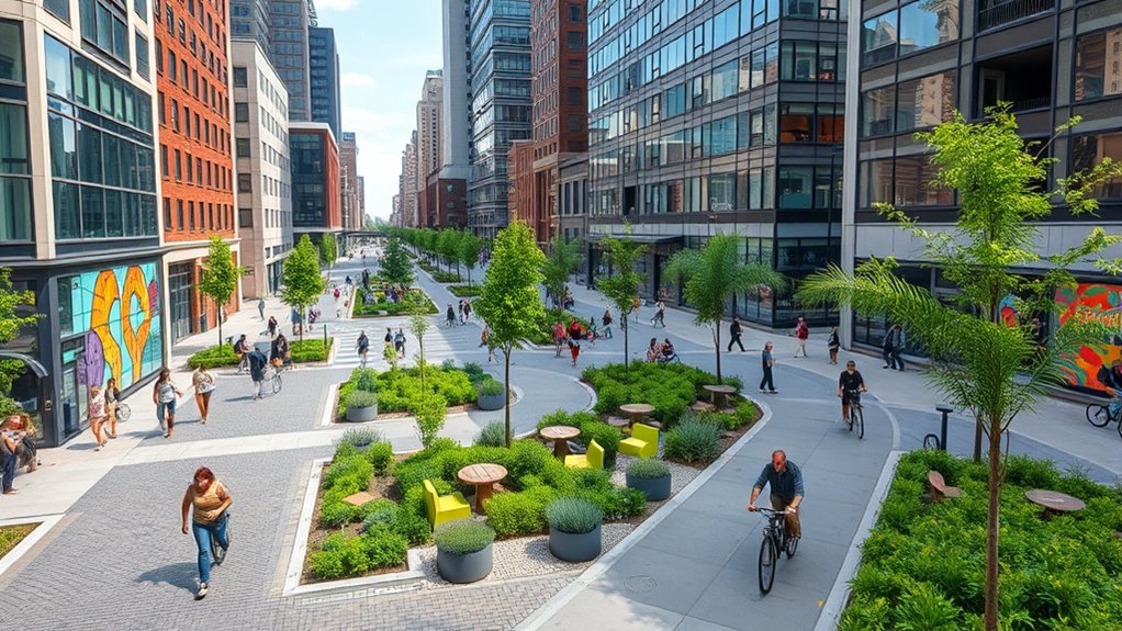 walkable community focused urban spaces