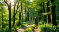 walking in woods benefits mental health