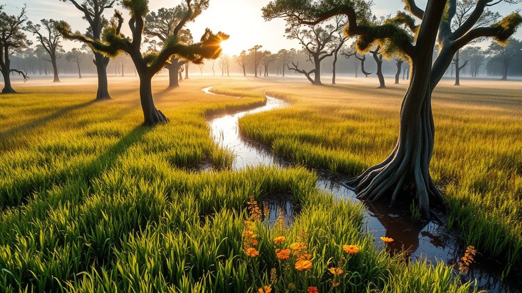 wetlands reduce flood risks