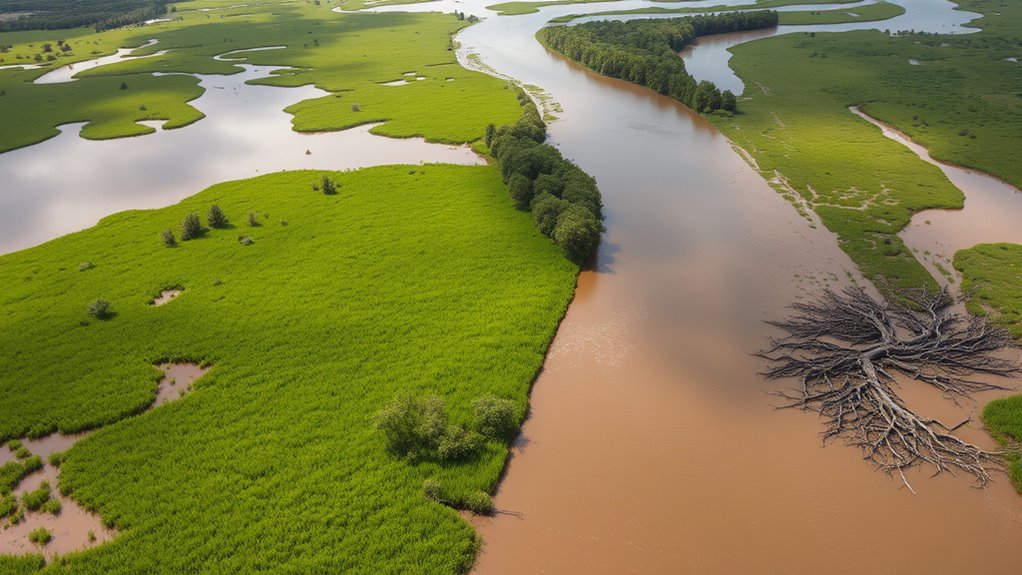 wetlands support diverse habitats