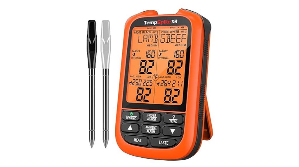 wireless meat cooking thermometer