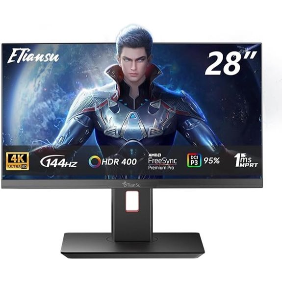 28 4K Gaming Monitor with 144Hz FreeSync HDMI 2.1