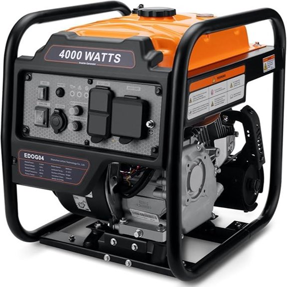 Power Equipment 4000W Inverter Generator with Eco Mode