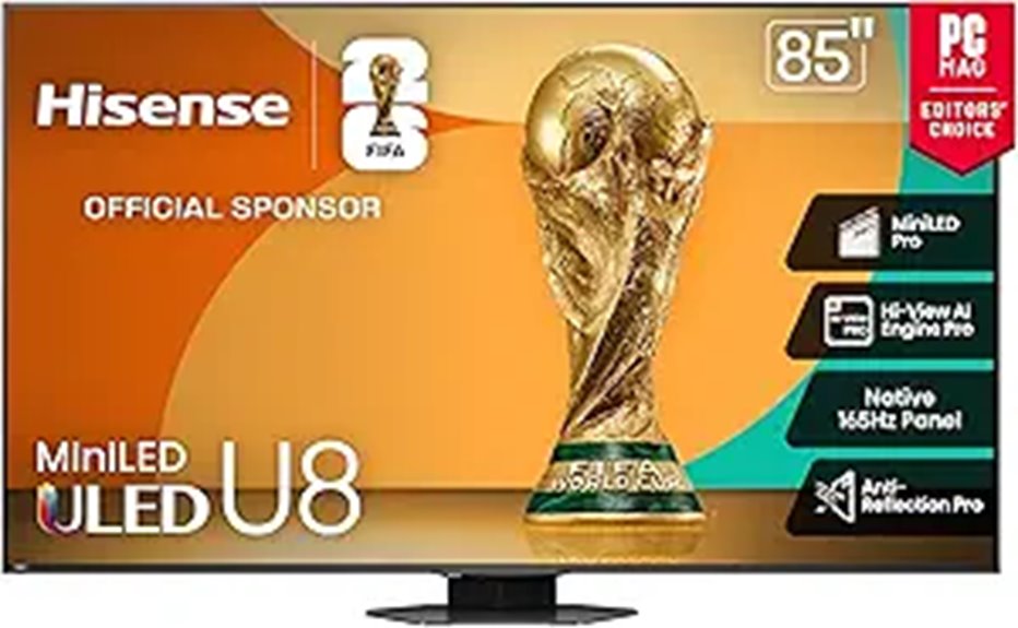 Hisense 85 U8 Mini-LED 4K Smart TV