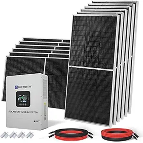 ECO-WORTHY 9.36KWH Off-Grid Solar Power System Kit