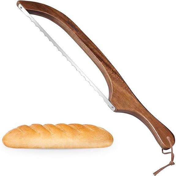 Bread Knife for Homemade Bread and Baguettes