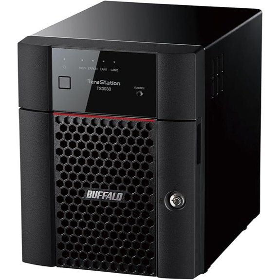 BUFFALO TeraStation 2025 4-Bay NAS with 8TB Drives