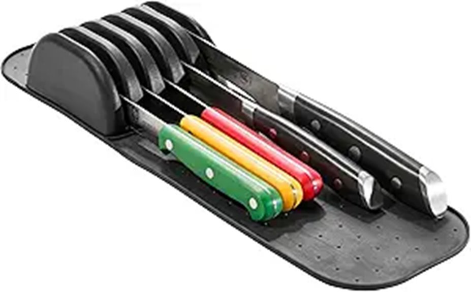 Madesmart Classic 5-Slot Knife Storage Mat