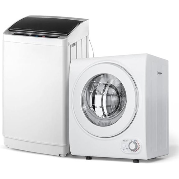 ROVSUN Compact Full Automatic Washer & Dryer Set