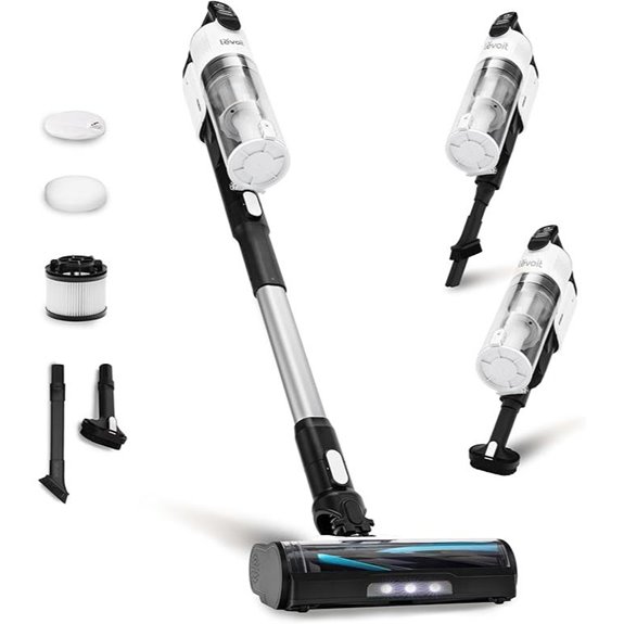 LEVOIT Cordless Stick Vacuum Lightweight Long Battery