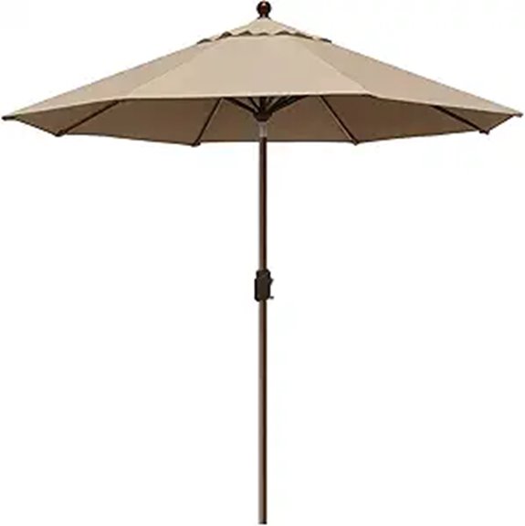EliteShade 10-Year Non-Fading Market Patio Umbrella