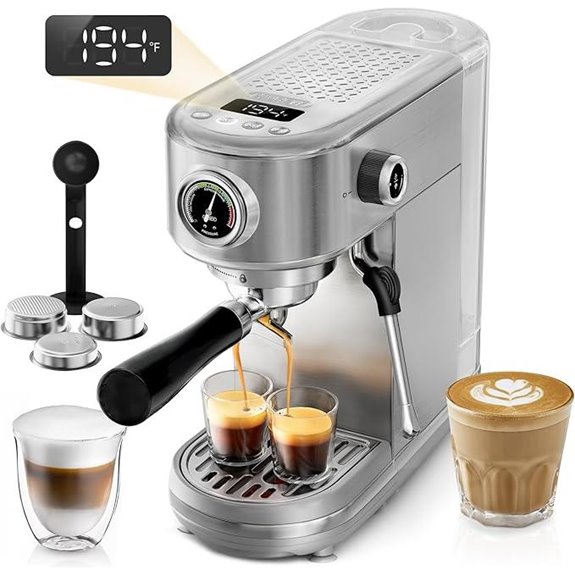 HIBREW H10B Espresso Machine with Display