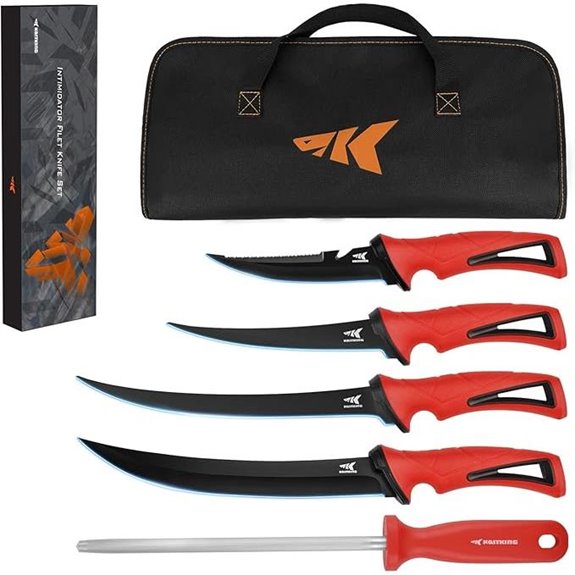 KastKing Intimidator Bait & Filet Knives Set