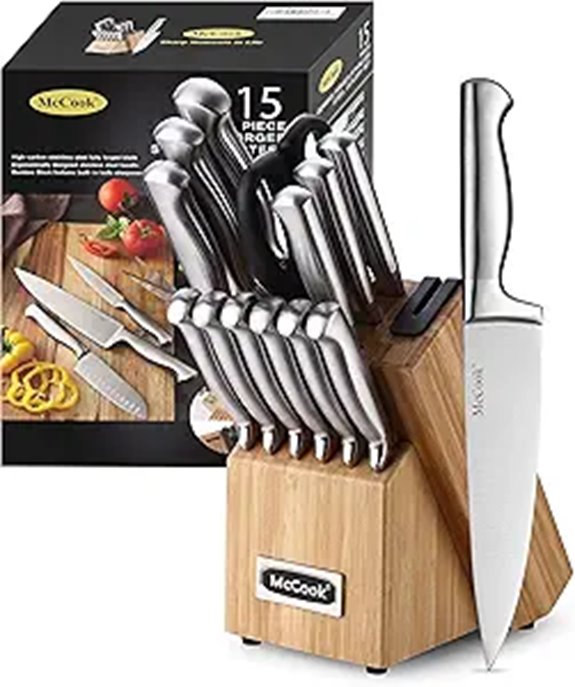 McCook German Stainless Steel Knife Sets