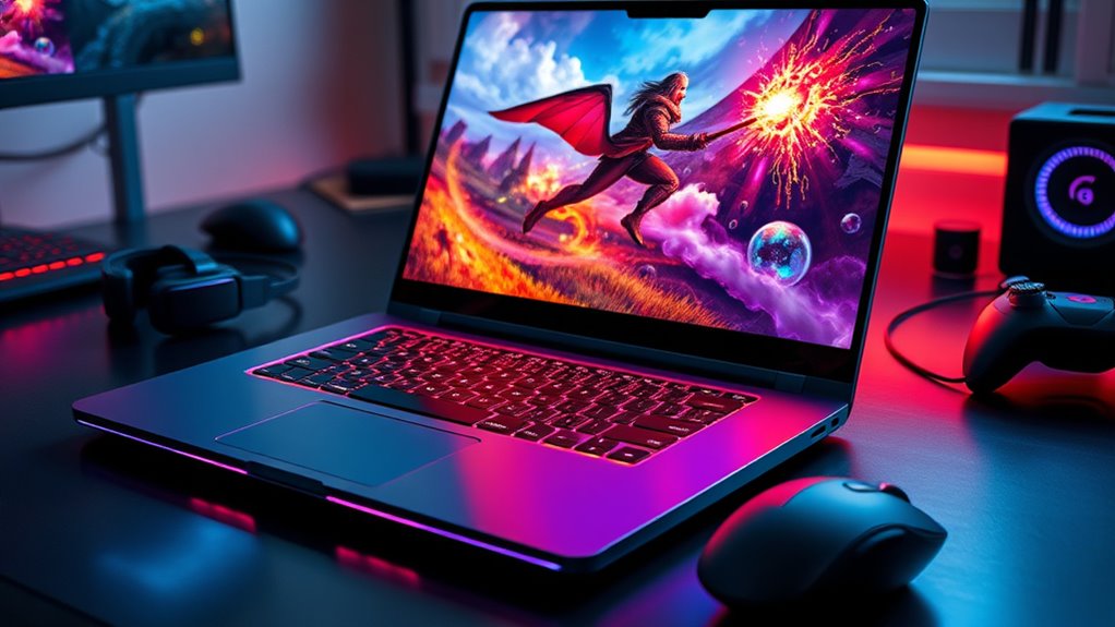 key gaming laptop features