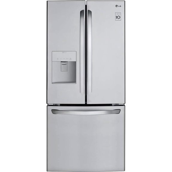 LG French Door Bottom Freezer Refrigerator with Water Dispenser