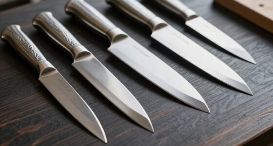 luxury chef knife selection