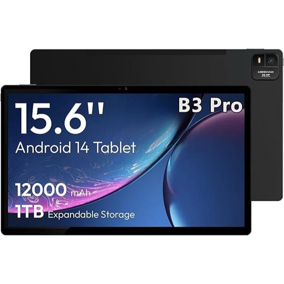MESWAO 15.6 Android 14 Tablet with 8GB/256GB