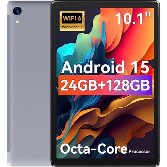 10.1 Android Tablet with Octa-core 24GB RAM 128GB ROM