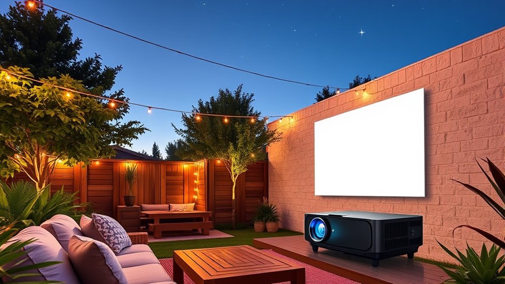 outdoor projector selection tips