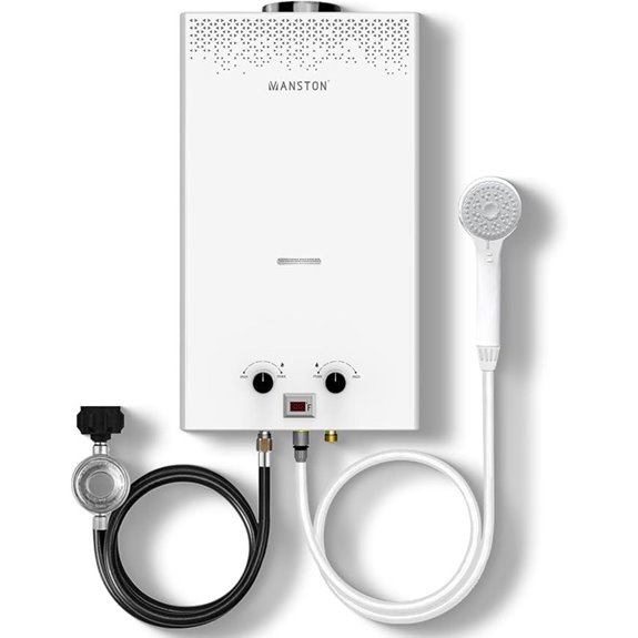VANSTON Portable Propane Tankless Water Heater