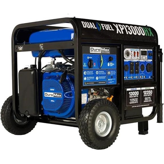 DuroMax XP13000HX 13,000-Watt Dual Fuel Generator