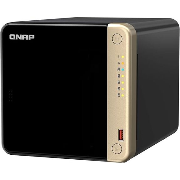 QNAP TS-464-8G-US 4-Bay Desktop NAS with Dual 2.5GbE