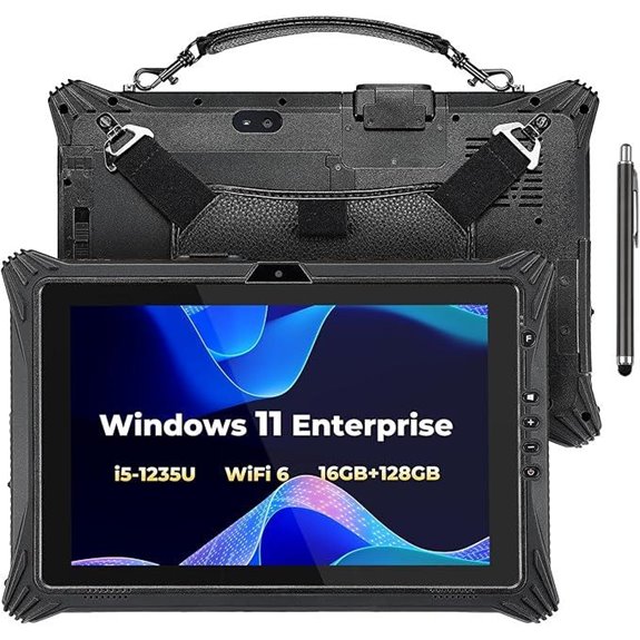 MUNBYN Rugged Windows Tablet IRT10 10.1 16GB+128GB
