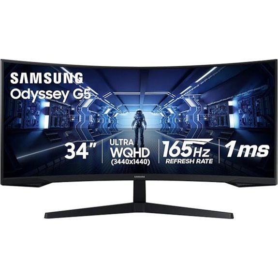 Samsung 34 Odyssey G5 Ultra-Wide Gaming Monitor