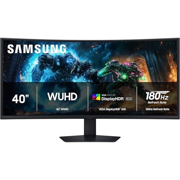 Samsung Odyssey G7 40 Curved Gaming Monitor