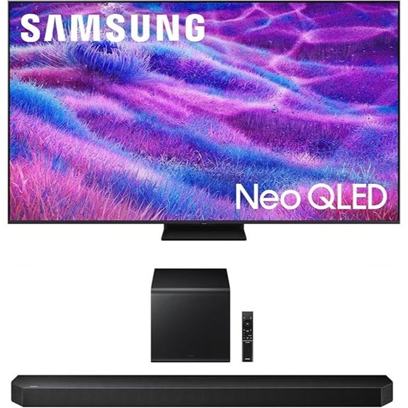 Samsung QN80F Neo QLED 4K TV with Soundbar