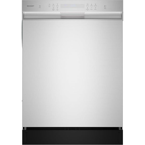 Sharp 24-inch Stainless Steel Dishwasher with Touch Controls