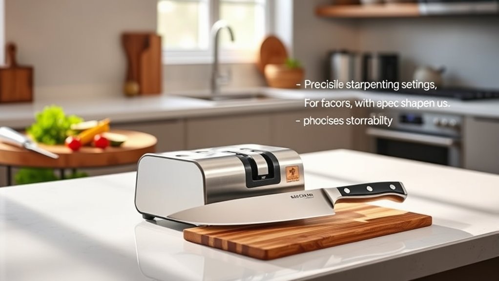 sharpening compatibility safety features