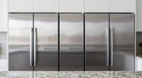 space saving counter depth fridges