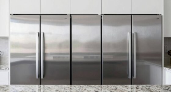 space saving counter depth fridges