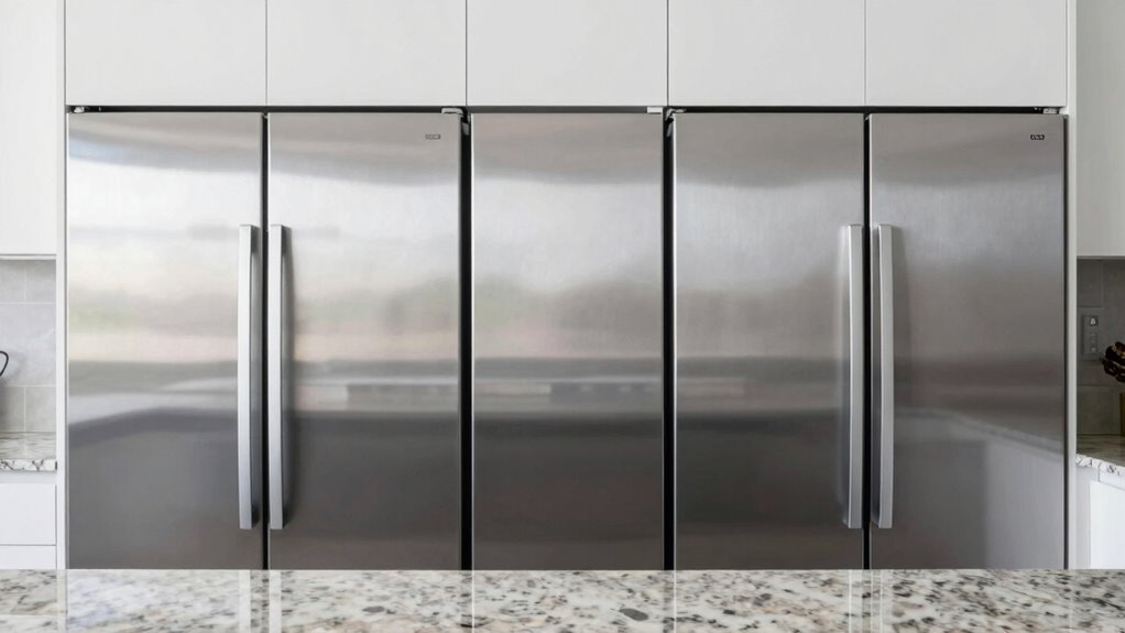 space saving counter depth fridges