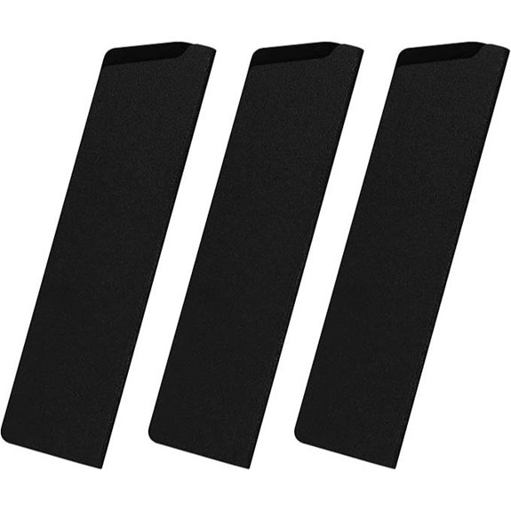 XYJ 3 Pack ABS Knife Edge Guard Set
